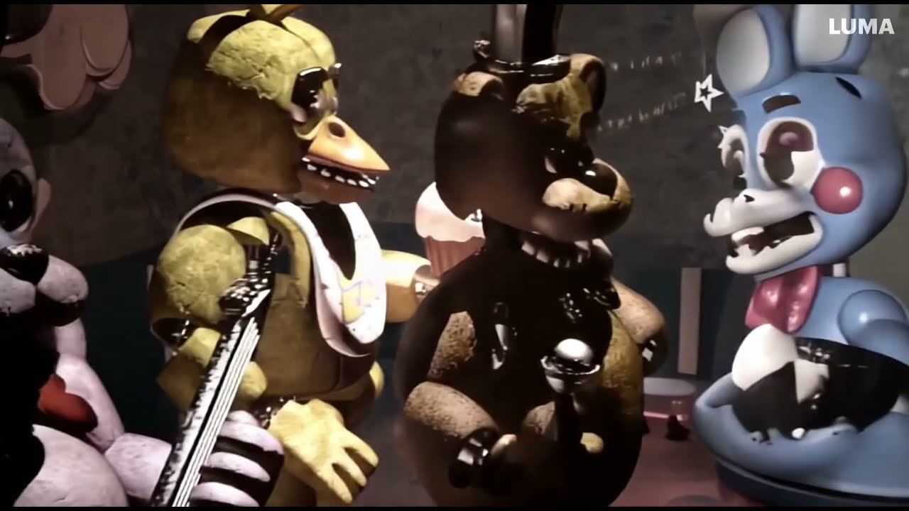 FNAF AI Generated Images Compilation (Luma Ai, Part 1-15)