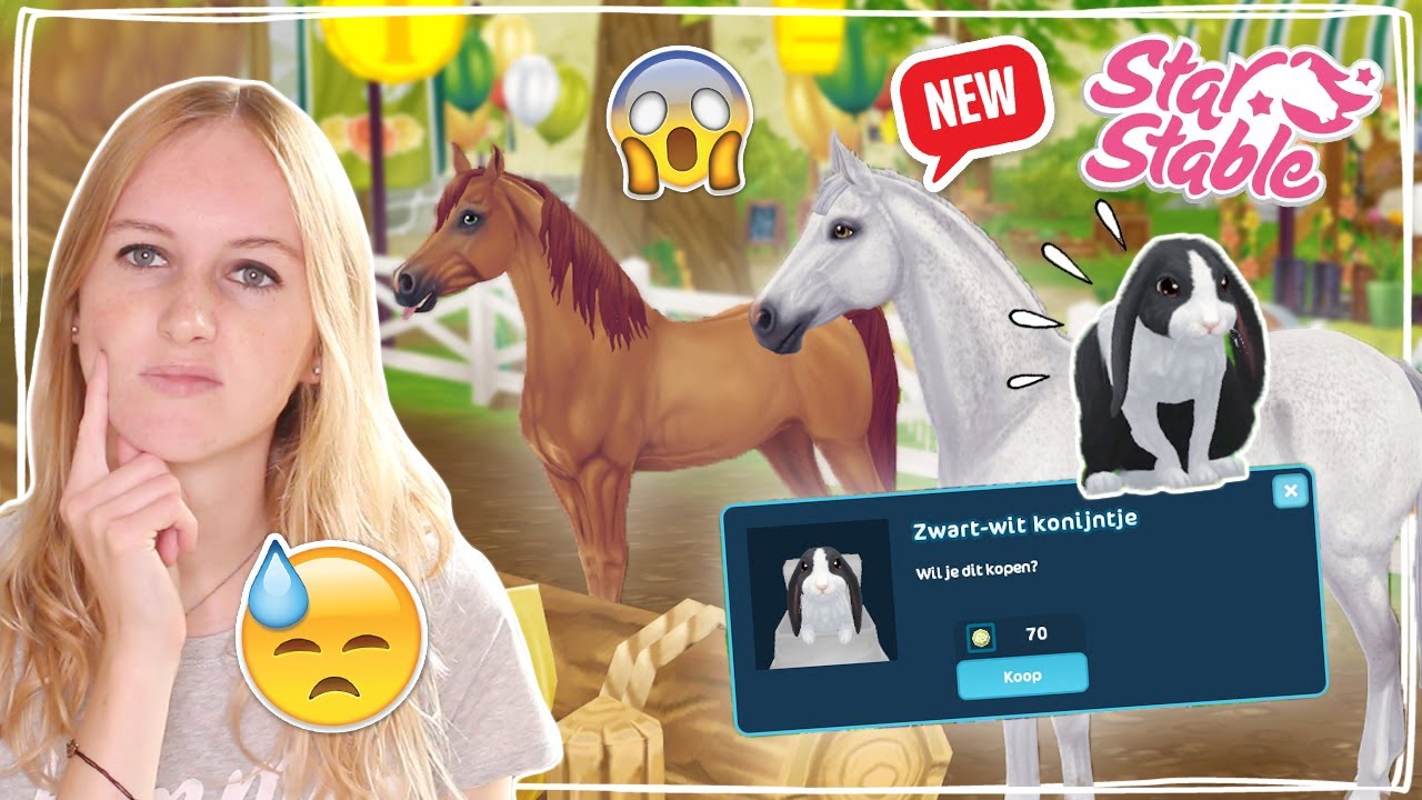 GRATIS KONIJN, NIEUWE PAARDEN & DIT IS EEN TELEURSTELLING! 😔 | Star Stable | Daphne draaft door