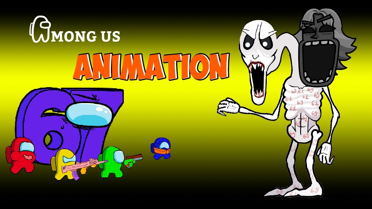 [어몽어스 Among Us] SCP-096 Model 69 & 67 SYMBIOSIS! | AMONG US FUNNY ANIMATION