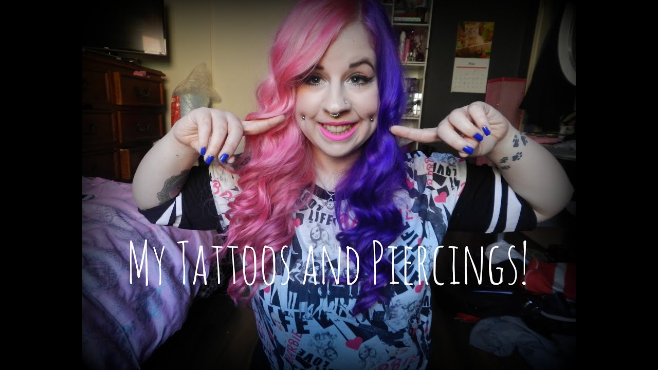My Tattoos and Piercings! ♡