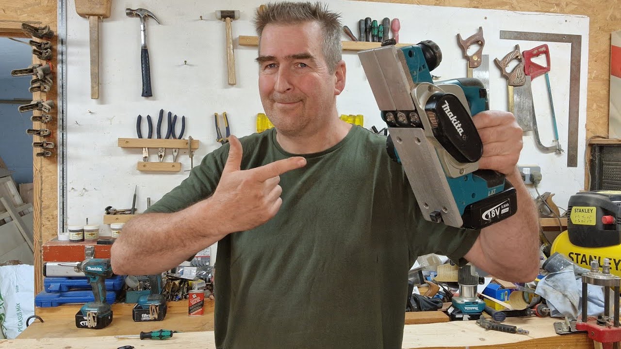 How to change Makita18v planer blades 2023 #woodworking #how #video