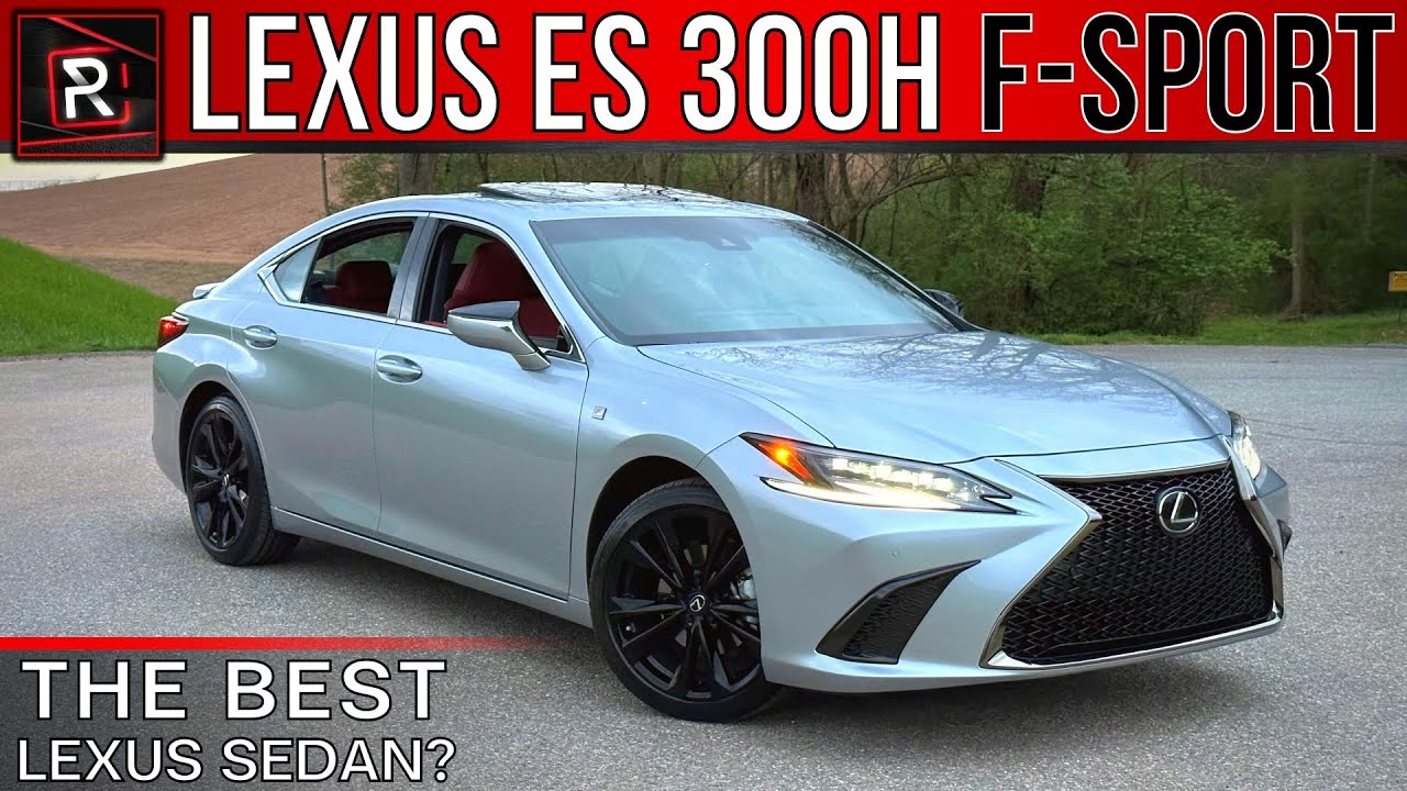 The 2023 Lexus ES 300h F-Sport Is A Lexus Sedan At Its Best With An Electrified Flair