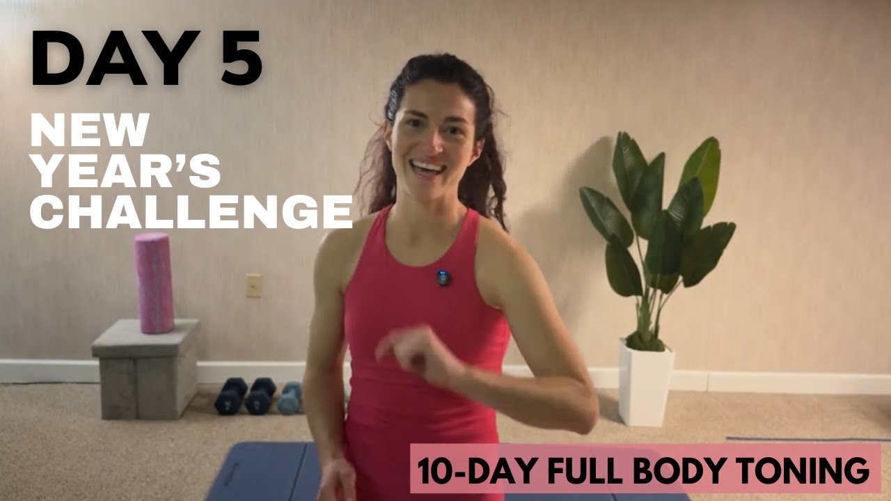 DAY 5 New Years Challenge: Core & Cardio Ladder