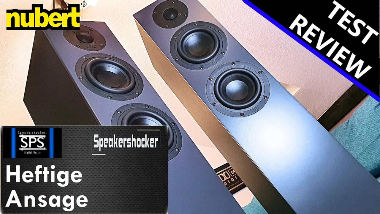 NUBERT nuBoxx B-60 Hi-Fi Standlautspecher Test | Review | Soundcheck. Günstiger Nubert Lautsprecher.