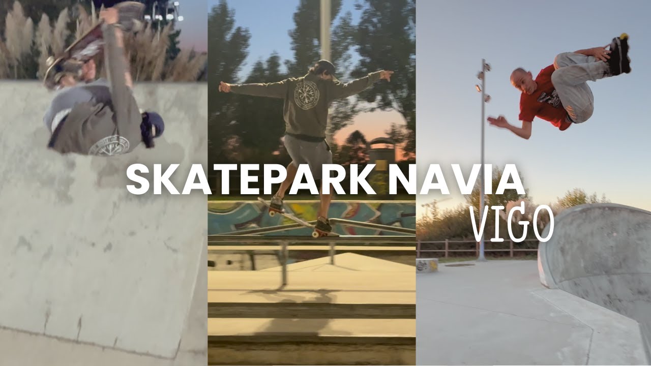 [Tour 🇪🇸] #17 ¡Este Skatepark en Galicia es una LOCURA! - NAVIA
