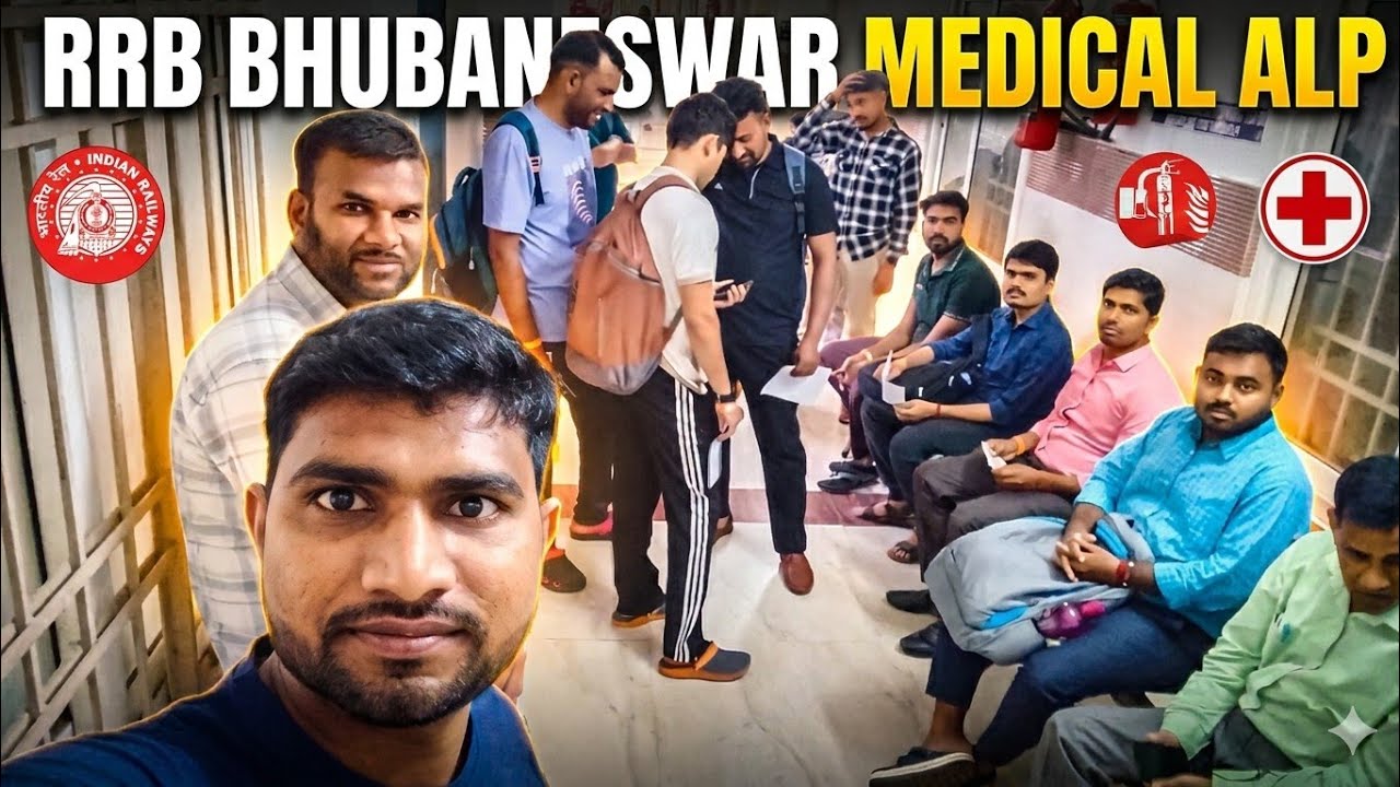 RRB bhubaneswar ALP medical review 2025