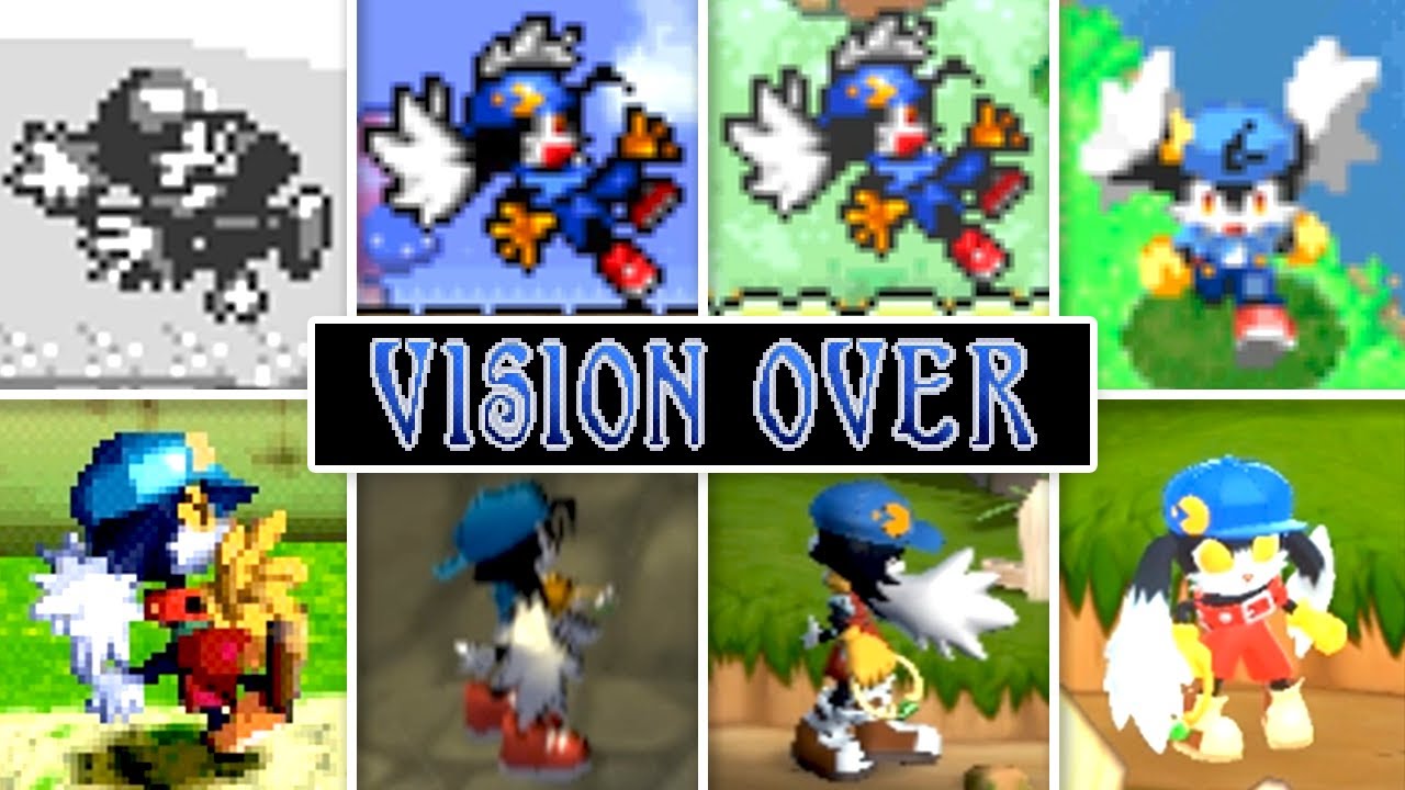 Evolution of Klonoa Death Animations & Game Over Screens (1997 - 2022)