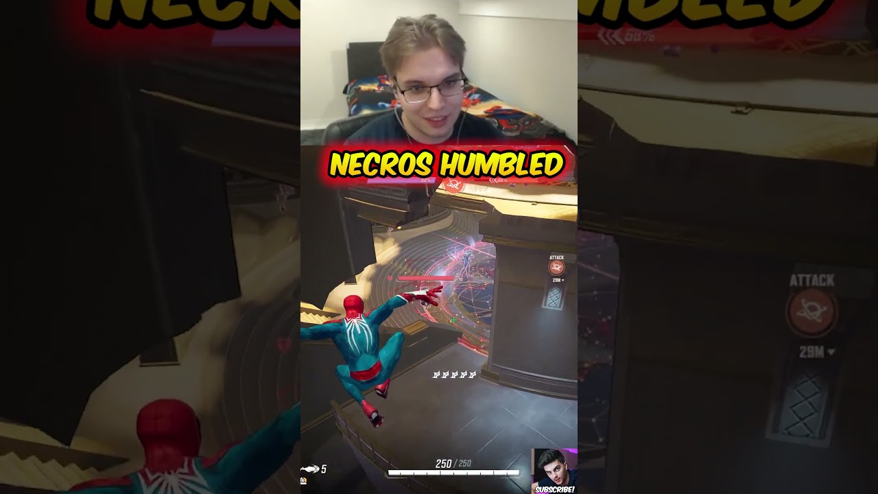 Necros vs Rank 1 Aura Farmer in Marvel Rivals - Marvel Rivals