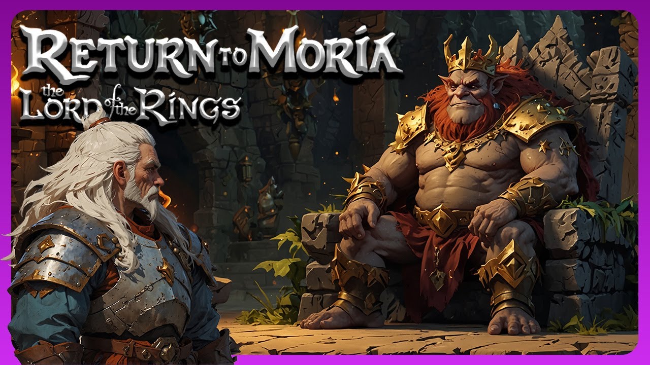The TROLL KING Under The Mountain! | Lord of the Rings Return to Moria | Gameplay | 17