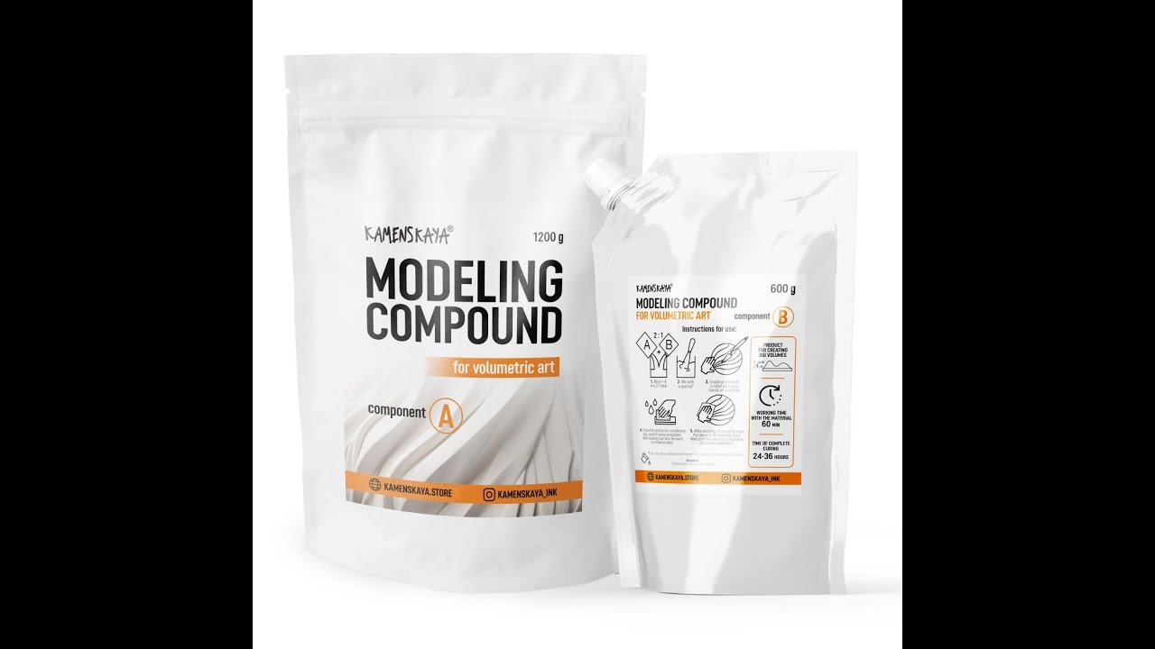 Modeling Compound for Volumetric Art