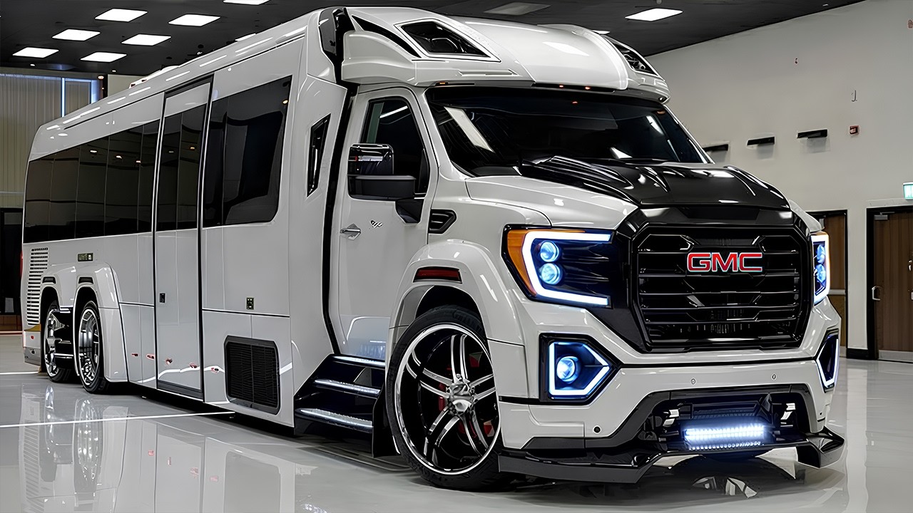 Роскошный фургон GMC Savana 6x6 2026 года — самый роскошный американский фургон из когда-либо соз...
