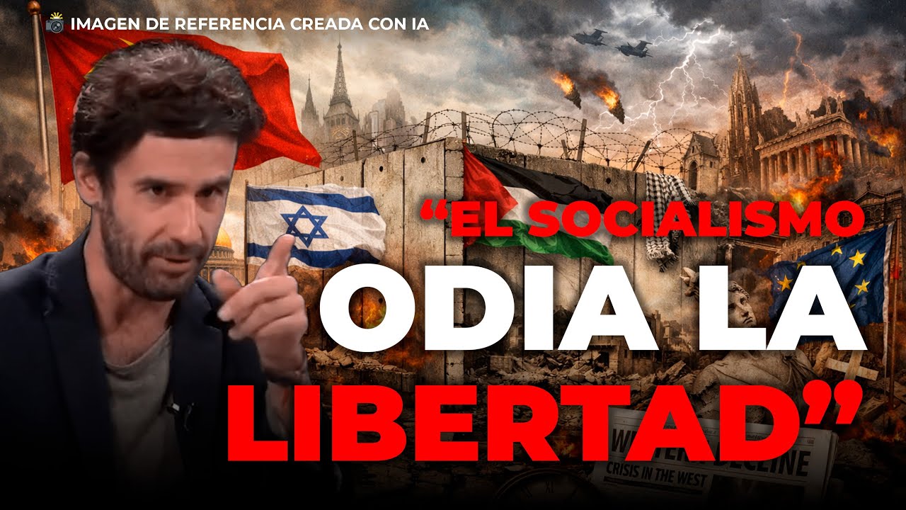 “El socialismo odia la libertad”: Antonini de Jiménez sobre Israel, Palestina y crisis de Occidente