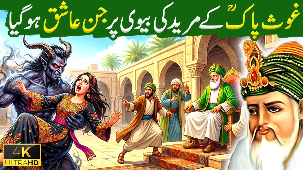 GHOUS PAK  BA MUQABLA JINN JO LARKI PE ASHIQ HO GAYA |Ghous Pak ka Waqia |ISLAMIC MORAL STORIES