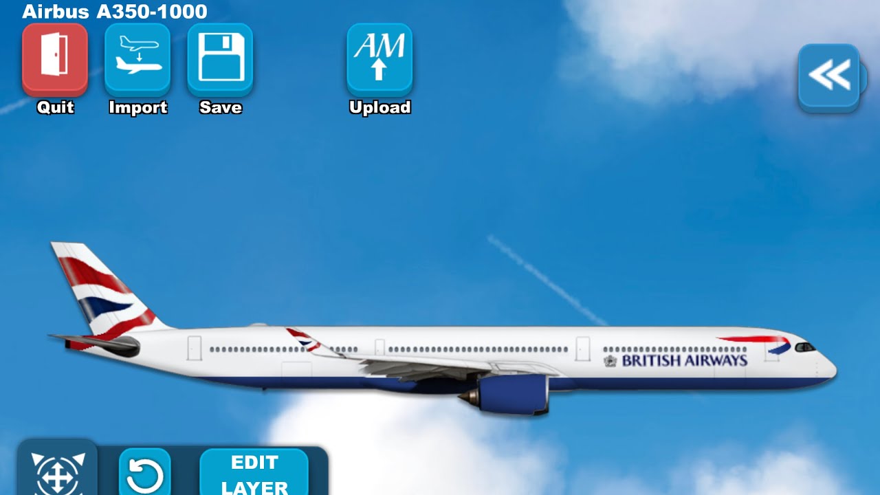 Airlines Painter | #40 British Airways A350-1000 livery #British #A350 #BA