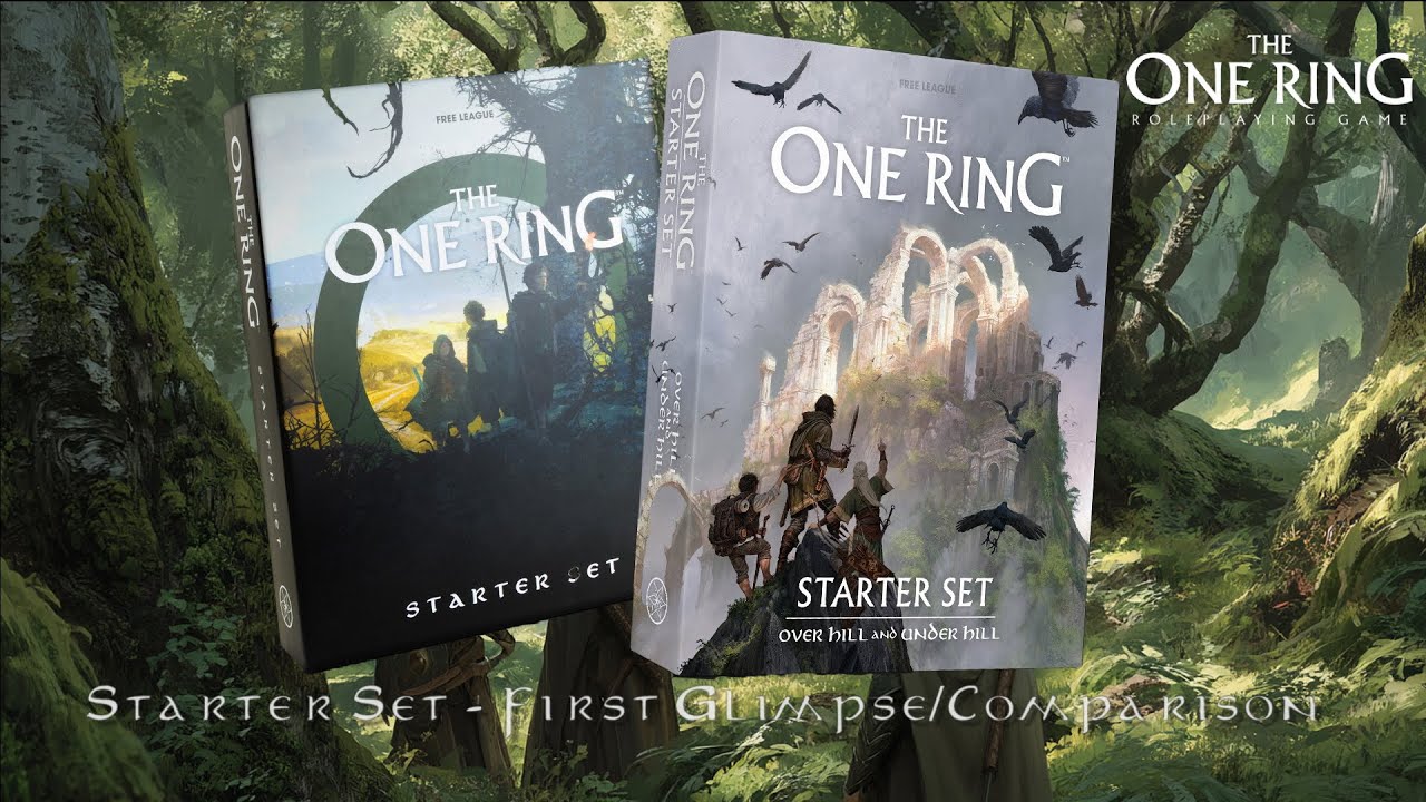 The One Ring 2E Starter Set - First Glimpse and Comparison