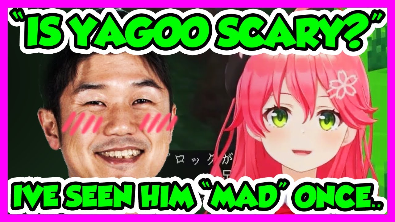 MIKO GETS ASKED IF YAGOO IS SCARY OR NOT.. [Hololive/Eng sub] [Sakura Miko]