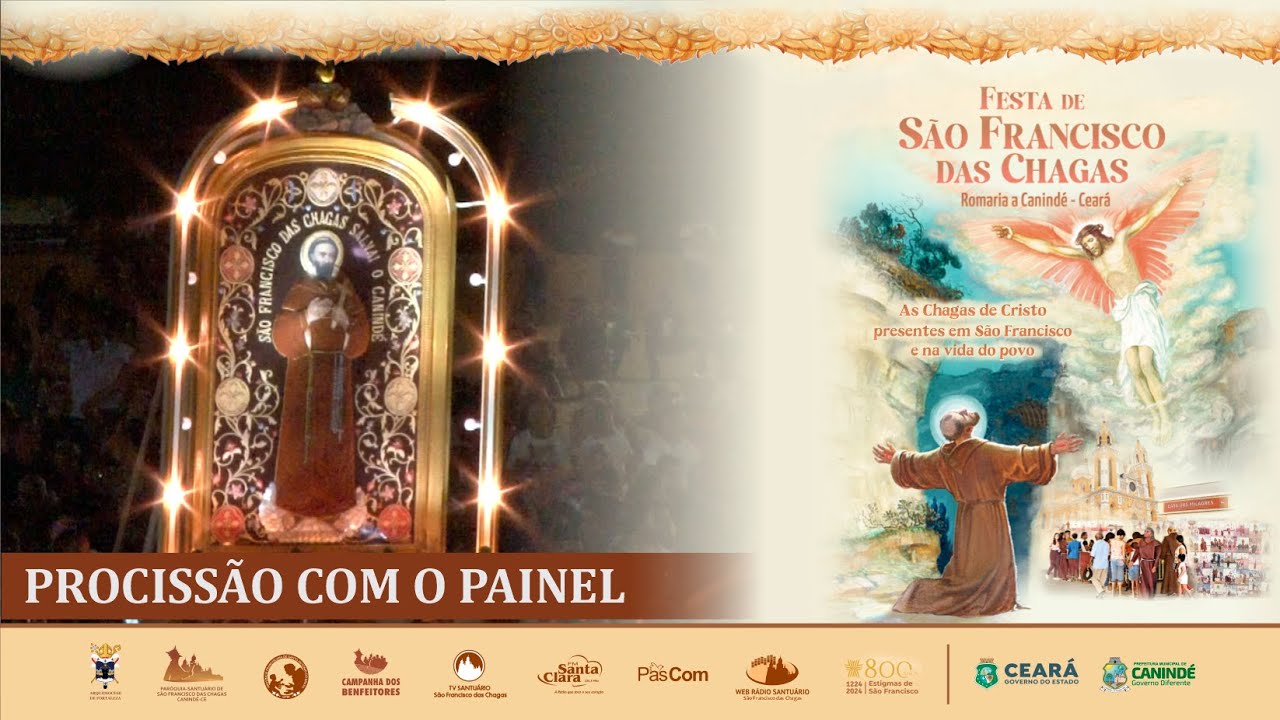 PROCISSÃO COM O PAINEL DE SÃO FRANCISCO - 30-09-24