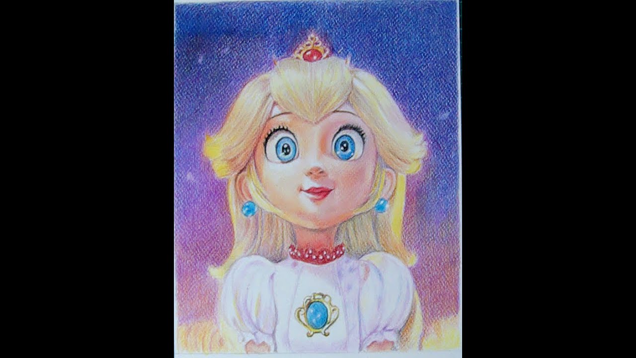Drawing Princess Peach
