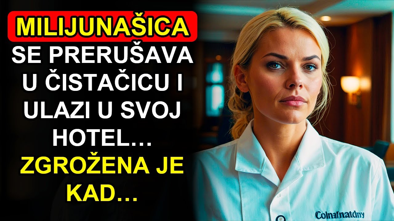 Milijunašica se Prerušava u Čistačicu i Ulazi u Svoj Hotel… Zgrožena je Kad…