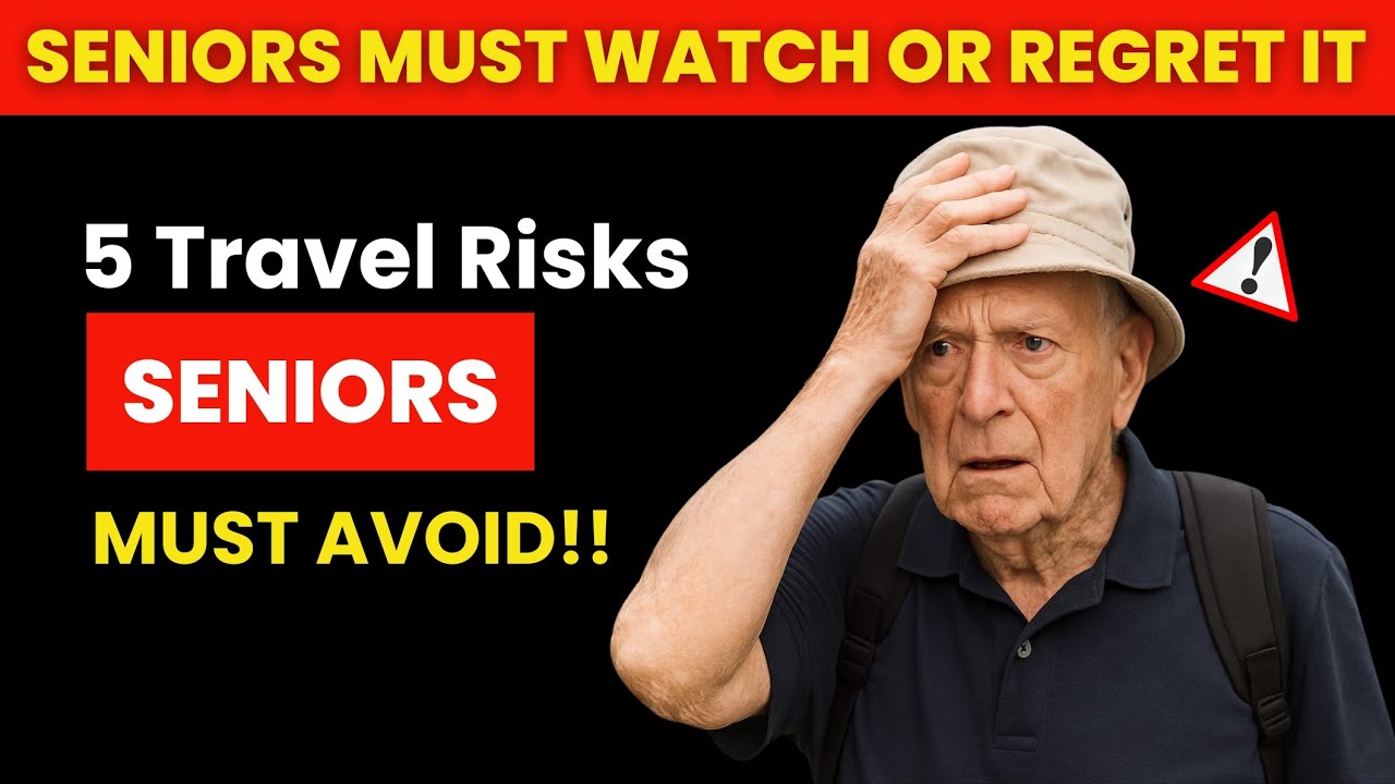 Seniors Over 70: 5 Hidden Travel Dangers You MUST Know Before Your Next Trip ✈️⚠️