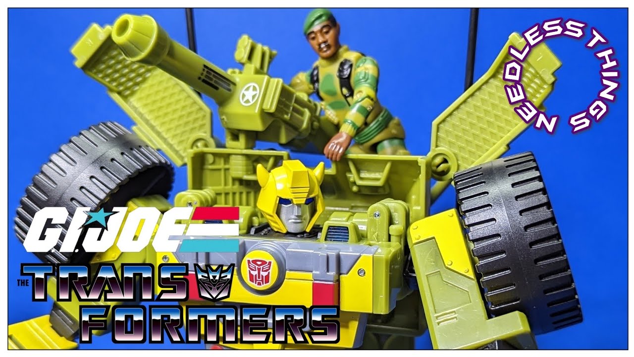 Transformers x GI Joe Bumblebee AWE Striker & Stalker Needless Unboxing