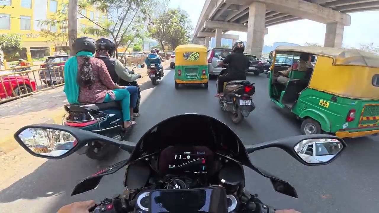 08Feb2026 - BMW S1K Bangalore Biker - Daily Ride - BMW JSP Motorrad Mahadevpura To Home