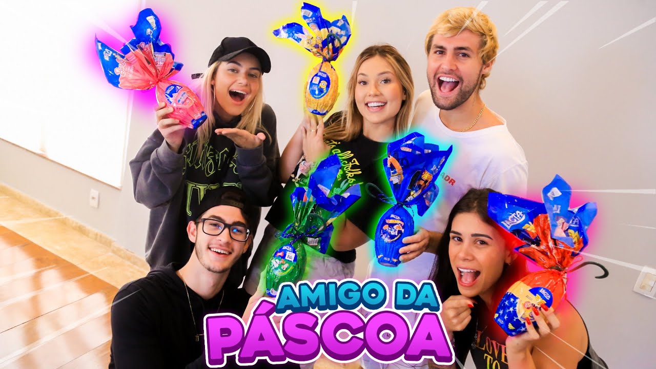 FIZ UM AMIGO DA PÁSCOA COM MEUS AMIGOS!!
