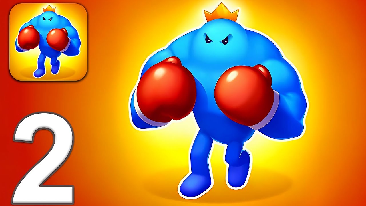 Punchy Race: Run & Fight Game - Gameplay Walkthrough Part 2 (Android, iOS)