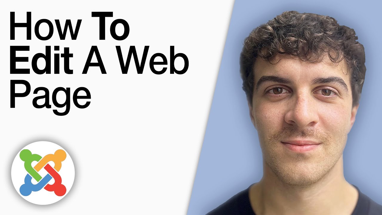 How to Edit a Web Page in Joomla [2025 Full Guide]