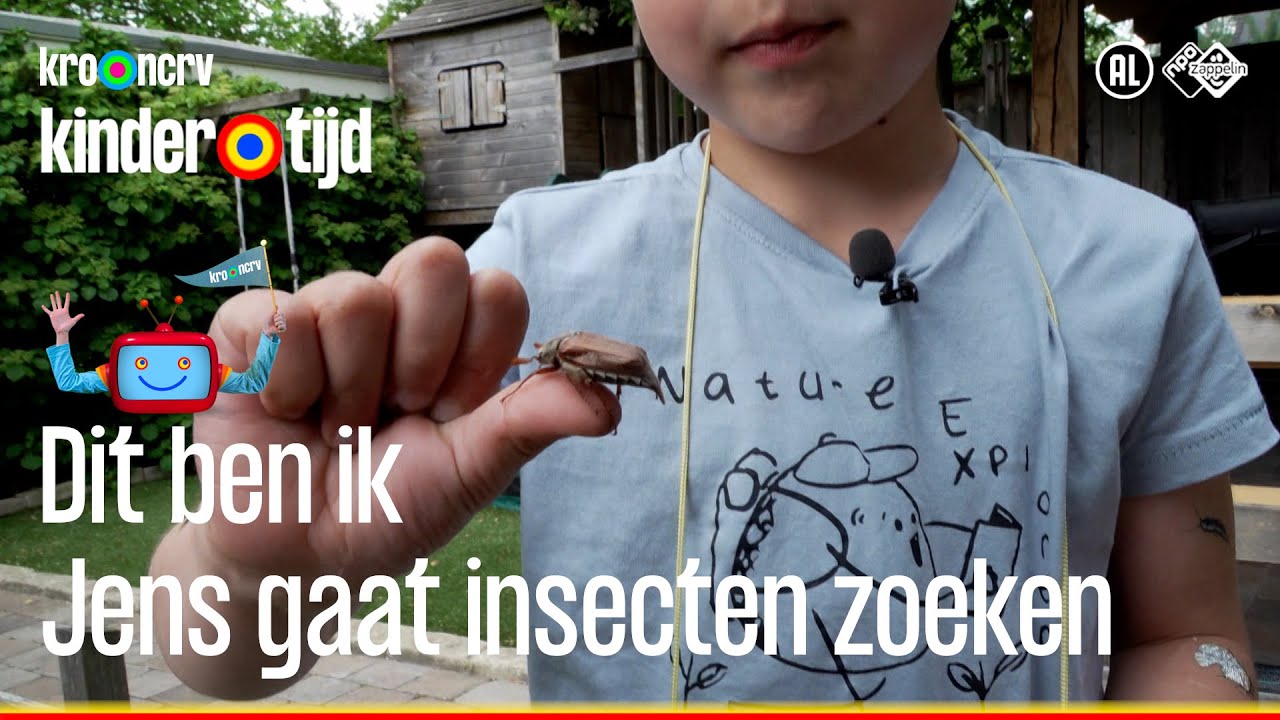 Jens gaat insecten zoeken (Kindertijd KRO-NCRV)