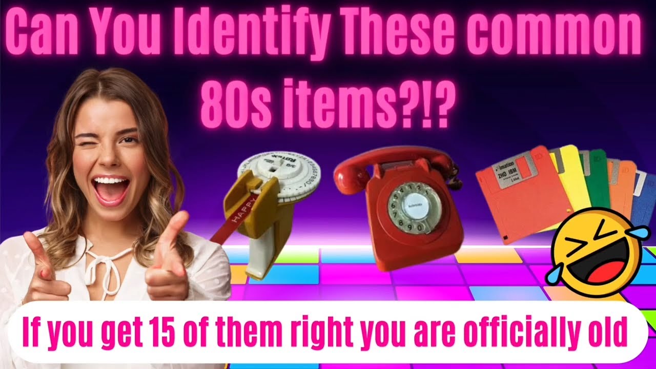 Can You Identify These Common 80s Items