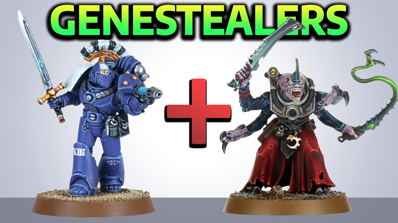 Space Marine Genestealers! Kitbashing the Heretical Hybrids