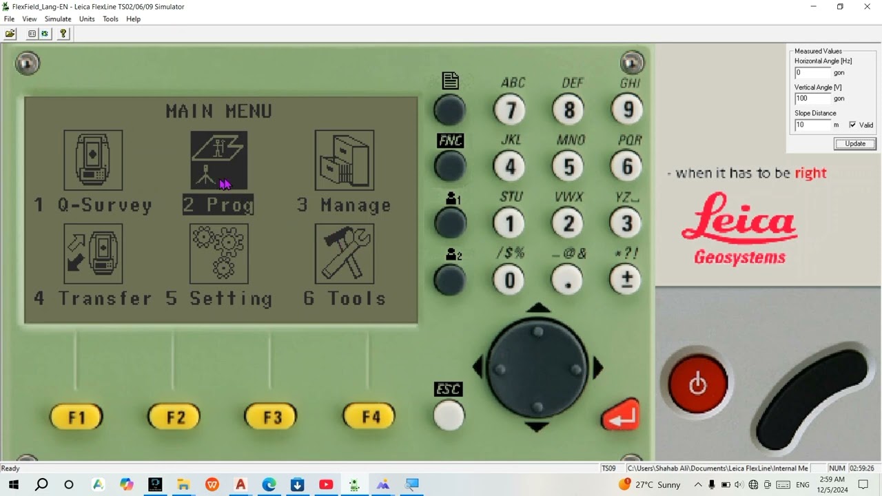 Main introduction of Leica Total Station  TS02, TS06, TS07, TS09 (For Manuall  & Touch Display)