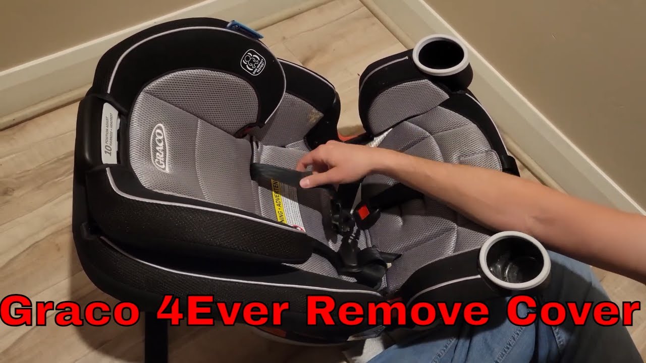 КАК СНЯТЬ, ПОСТИРАТЬ И ЗАМЕНИТЬ ЧЕК АВТОКРЕСЛА Graco 4Ever
