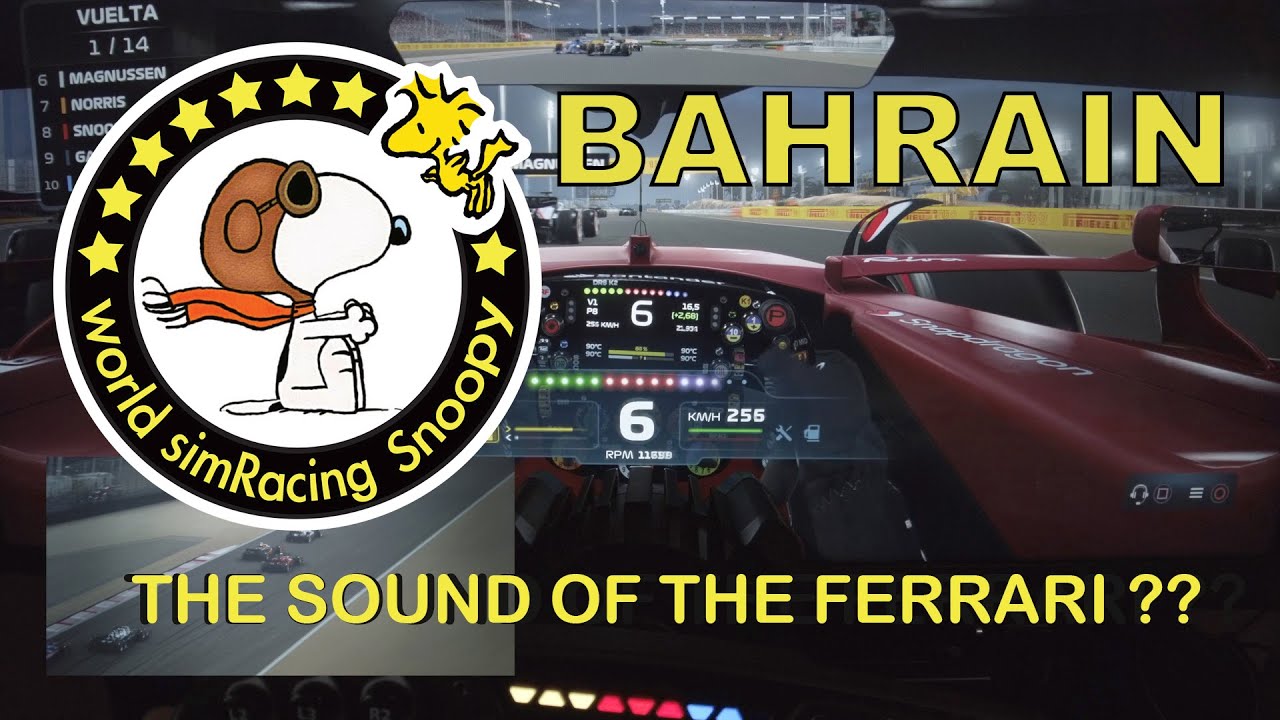 FORMULA1 BAHRAIN GRAND PRIX Ferrari SIMRACING