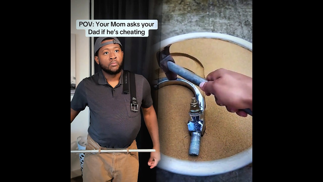 When Mom Confronts Dad About Cheating pt2😱😂 #funny #comedy #shorts