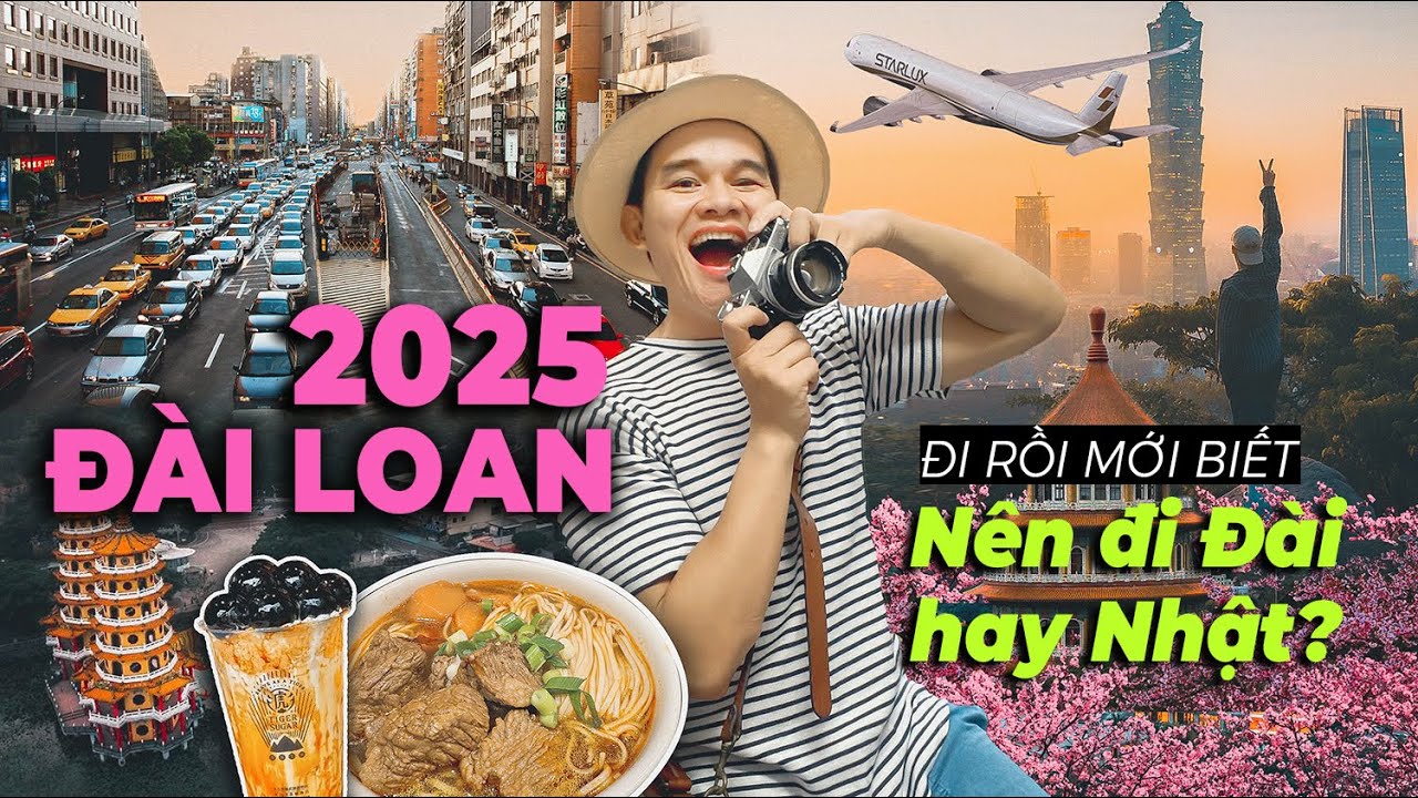 🟢DU LỊCH ĐÀI LOAN TỰ TÚC 2025 - E-VISA - ĐÀI BẮC - STARLUX AIRLINES - REVIEW KINH NGHIỆM | IAMKOO