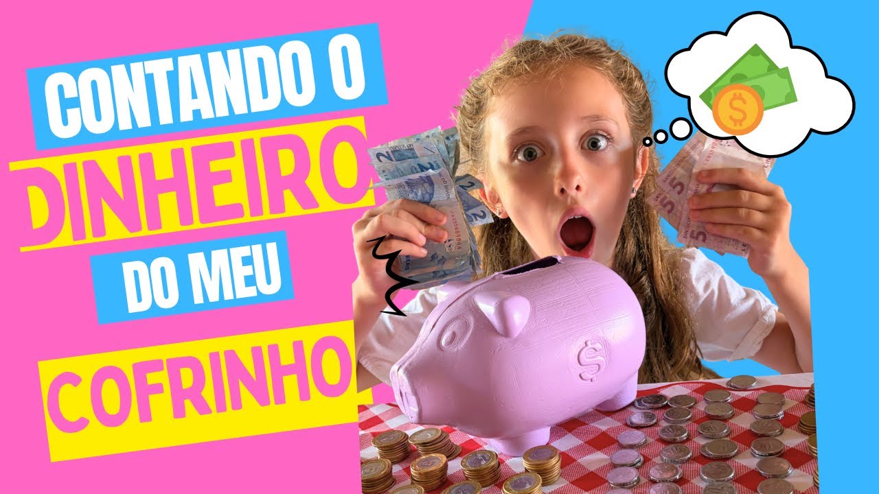 Contando o dinheiro do meu cofrinho 2025