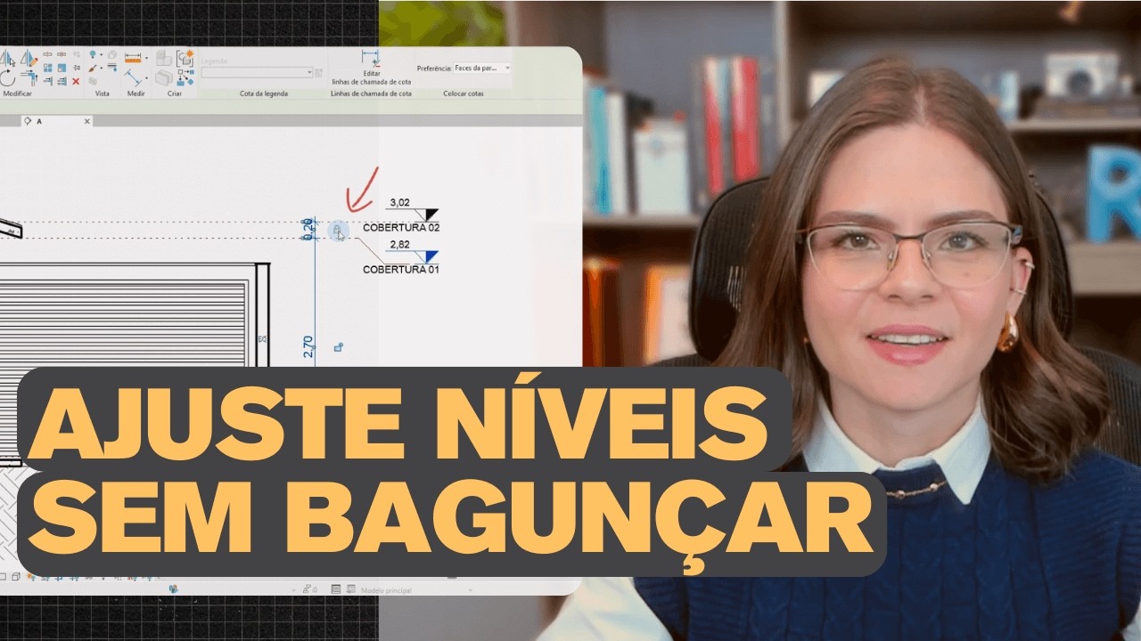 Como ajustar níveis no Revit depois que o projeto já está modelado