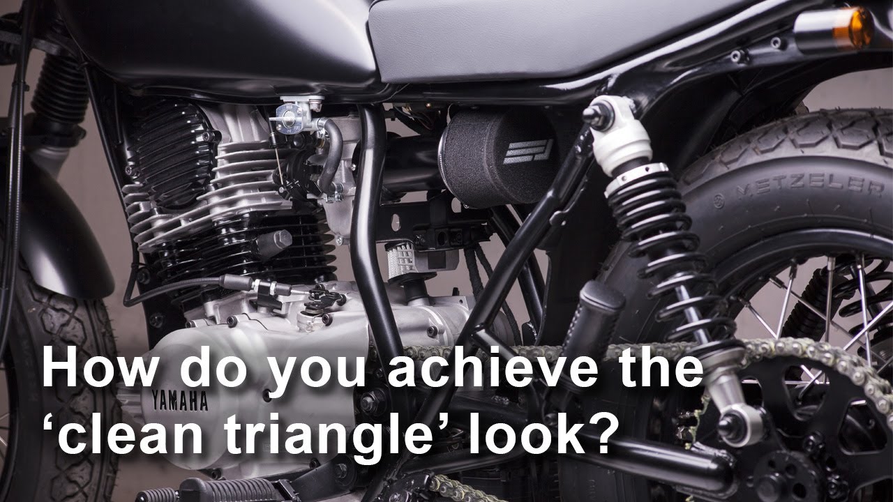 SR250 Triangle Tidy Kit - Battery Relocation/Hide