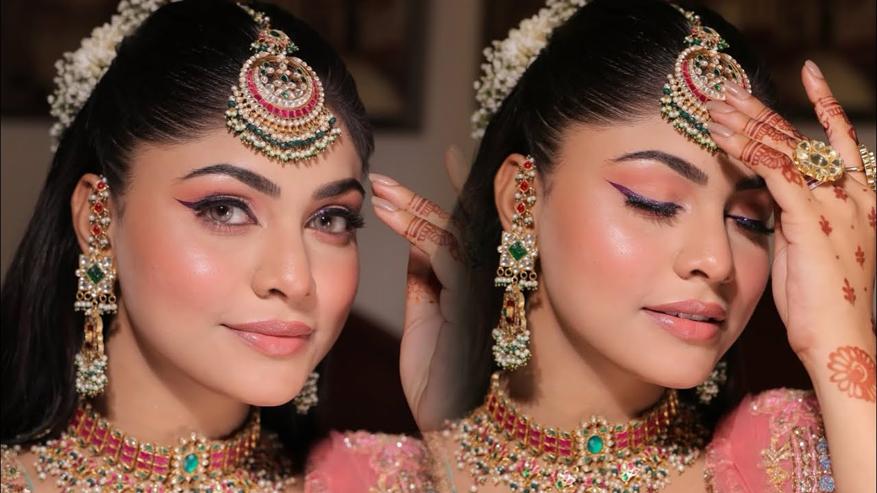 &lsquo;WINTER SEASON&rsquo; special glass skin makeup tutorial!💫