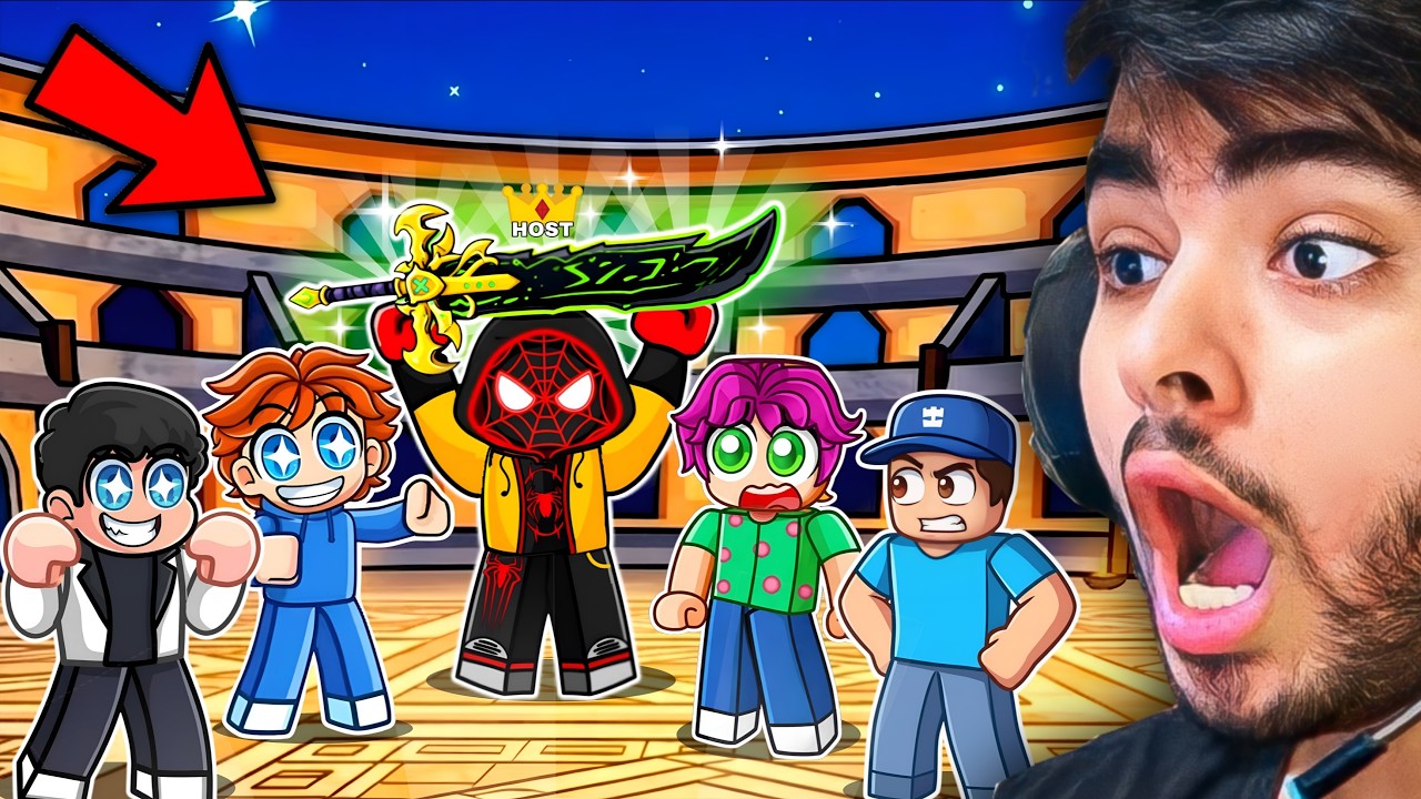 I Hosted a DARK BLADE Tournament in Blox Fruits | Roblox