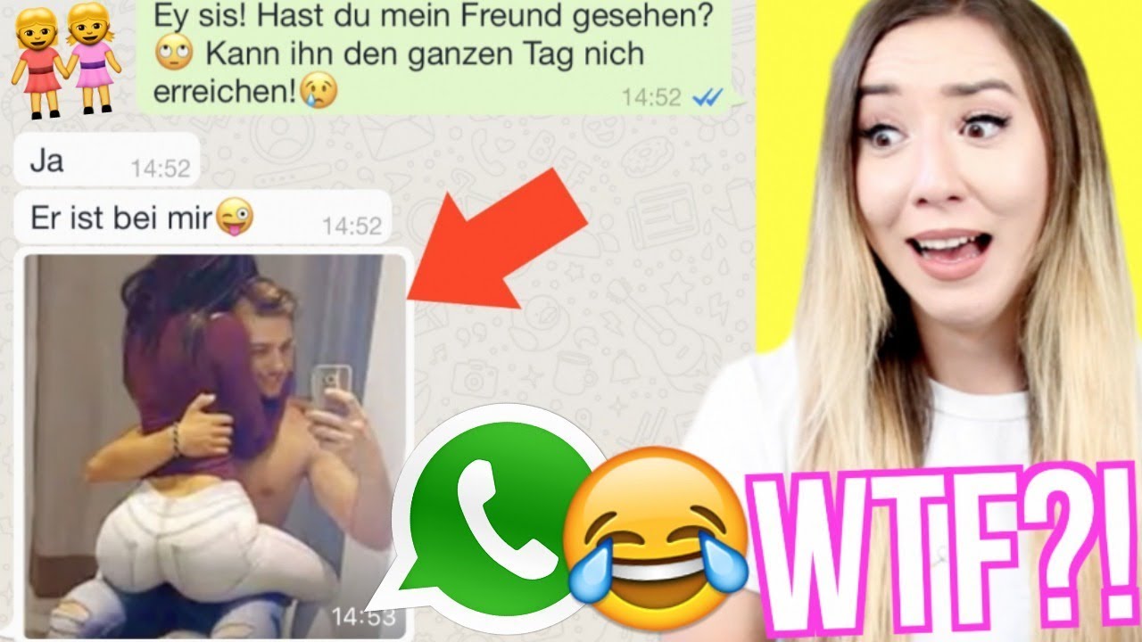 KRASS ihre SCHWESTER hat DIESES WHATSAPP bekommen...