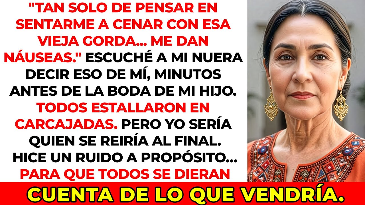 Mi nuera me llamó “Cerda gorda” frente a 300 invitados… y lo escuché todo.