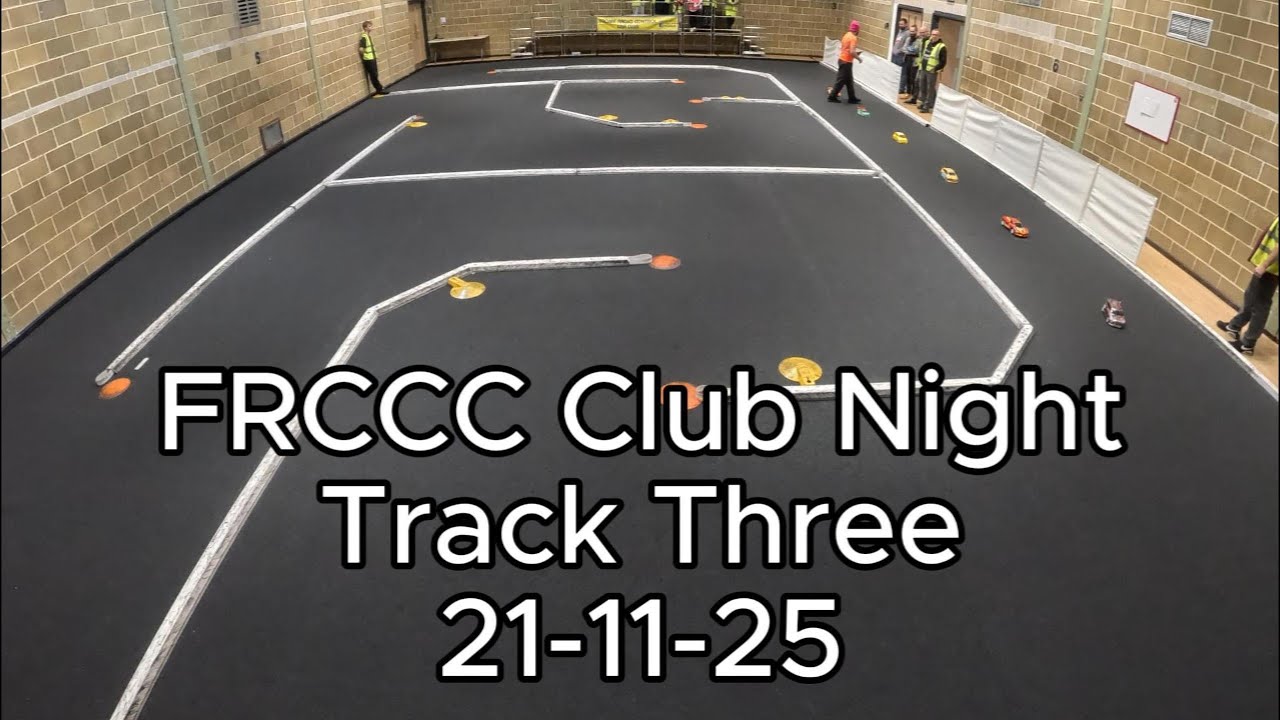 Frome Radio Control Car Club (FRCCC), Club night 21-11-2025