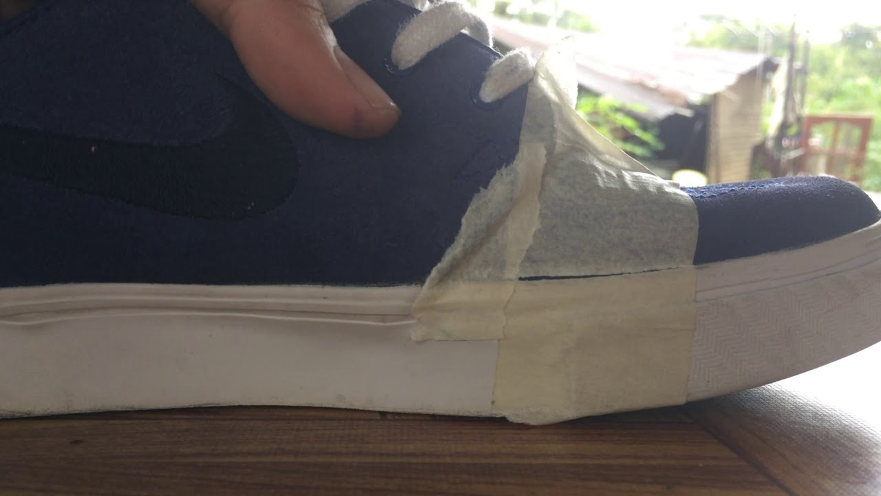 Sneaker Restoration Stefan Janoski *DIY* Separation