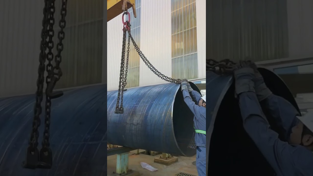 Large diameter seamless steel pipe, you deserve it! #seamlesspipe  #fitting  #steelpipes