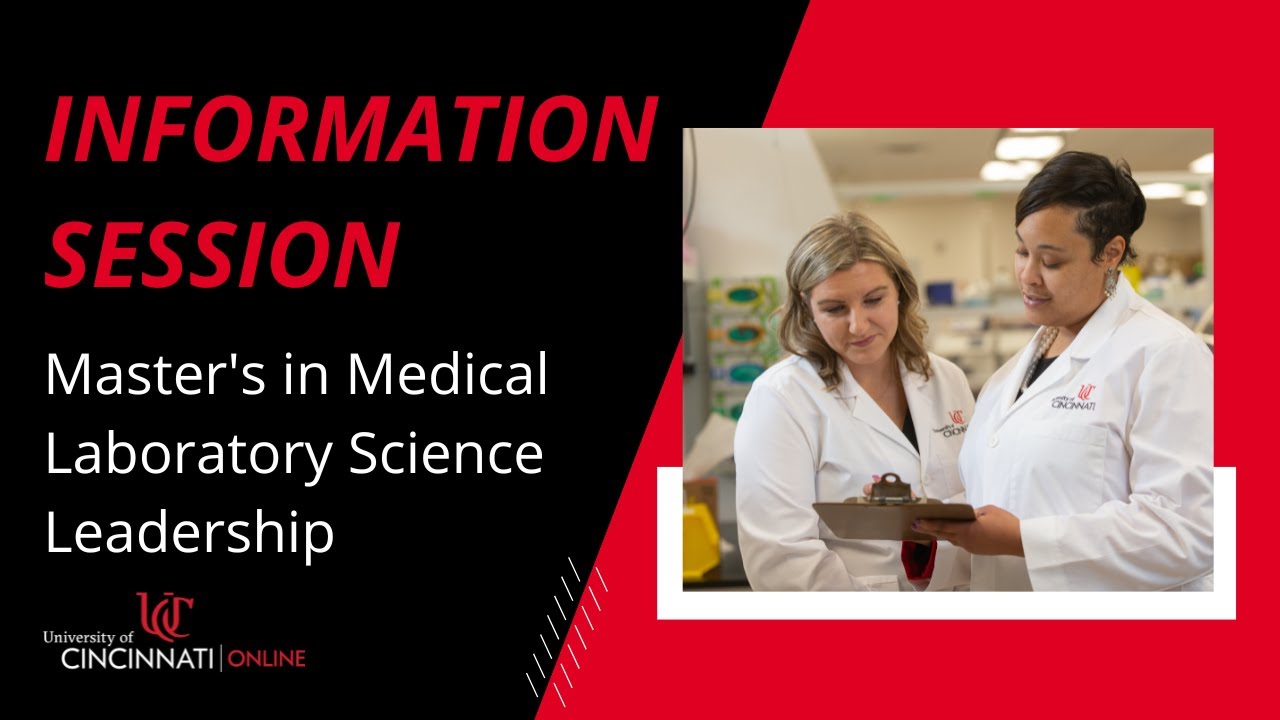 Fall 2023 Information Session: Master's in Medical Laboratory Science Leadership