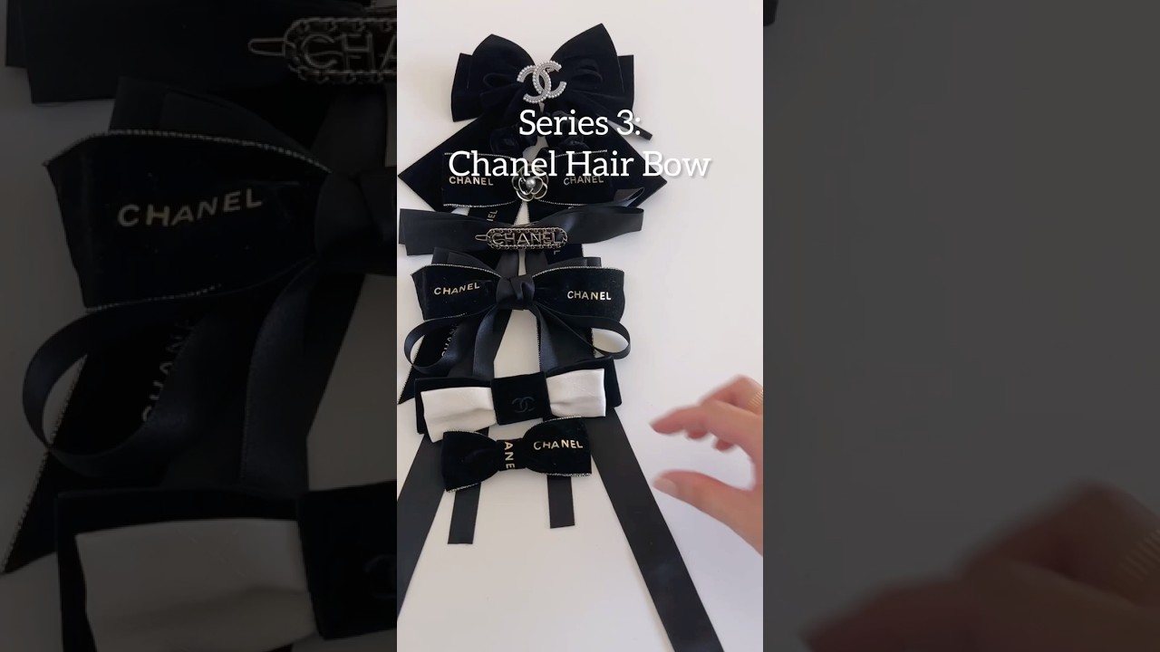 Series 3: DIY Chanel Hair Bow 🎀