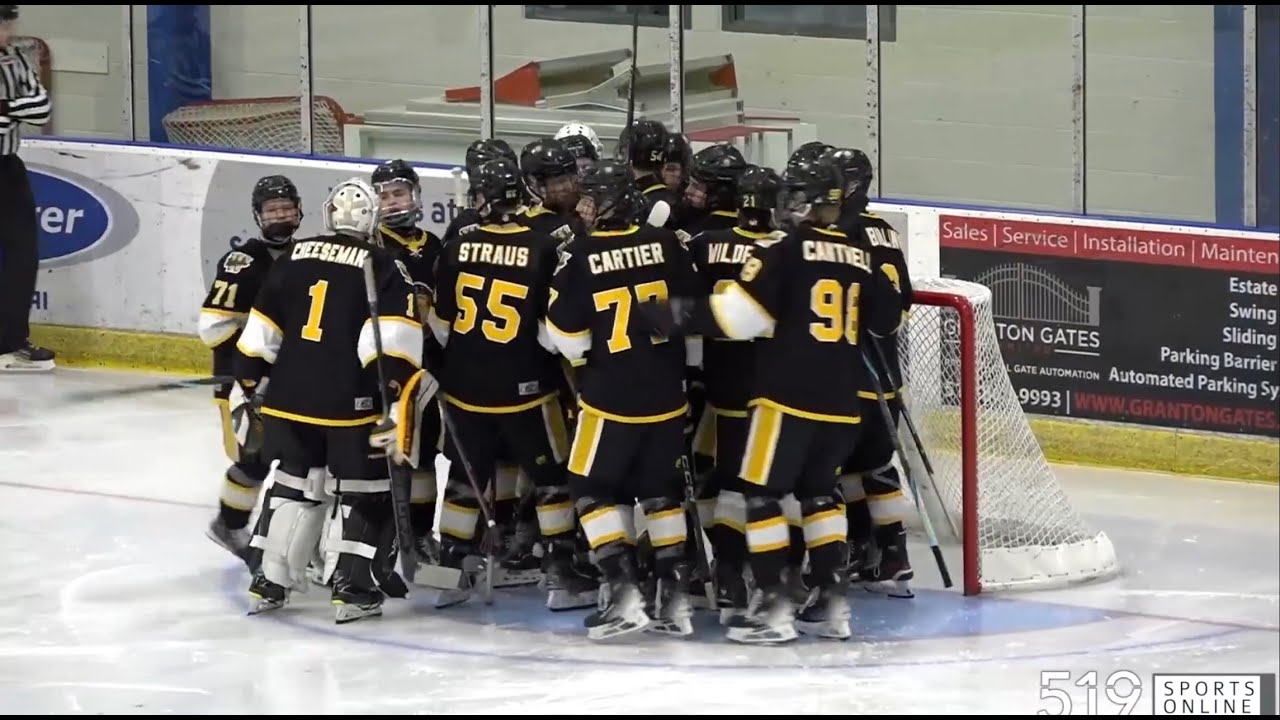 Gold Puck Tournament (U16 Semifinal) - Eastern Ontario Wild vs Waterloo Wolves